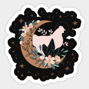 Celestial Chicken Sticker